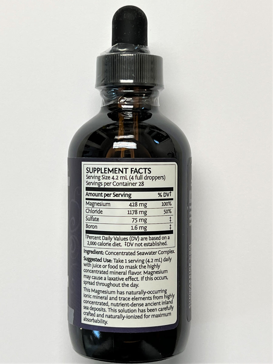 Liquid Magnesium Supplement Green Herbs & Juice