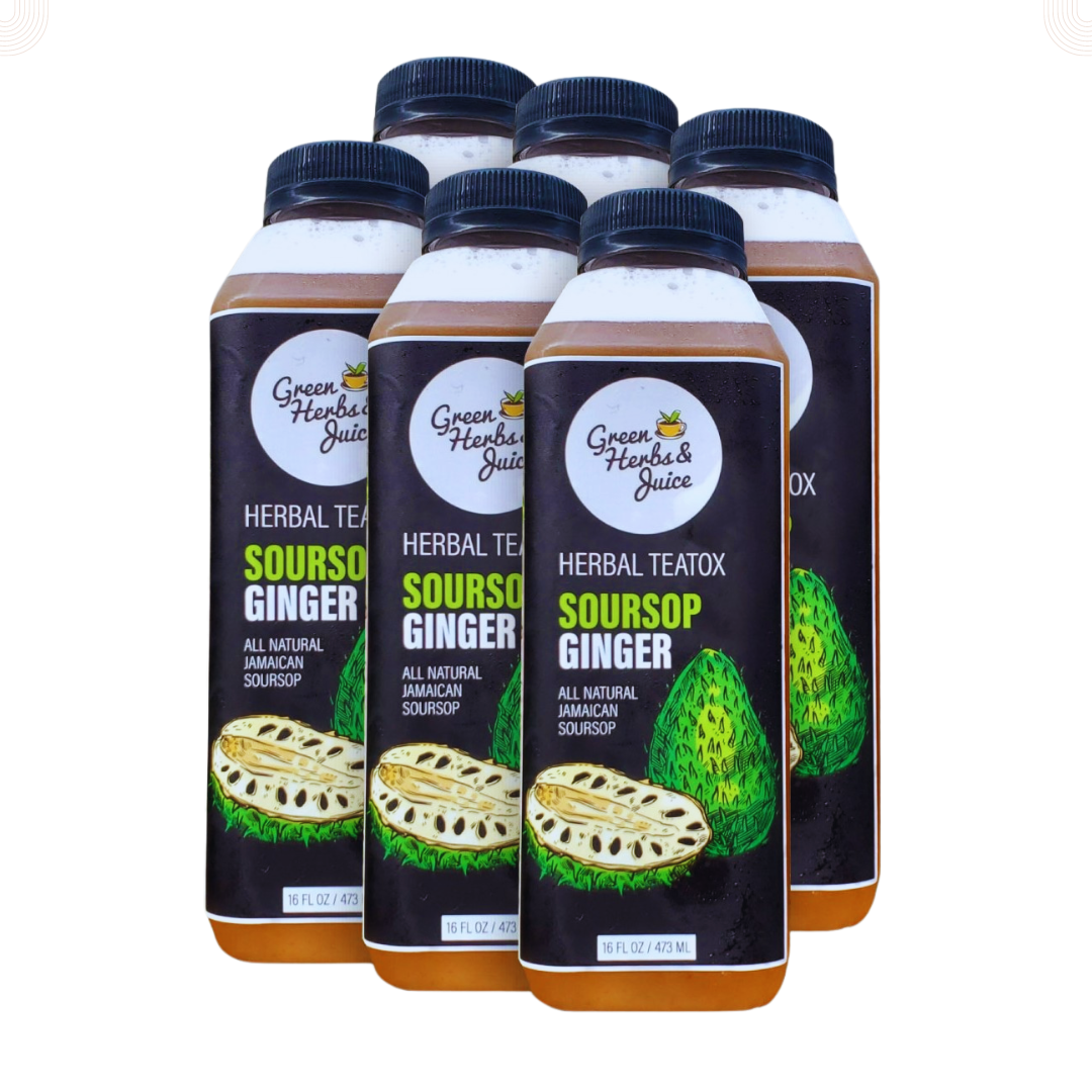 Herbal Soursop Ginger TeaTox ( 6 MEAL)
