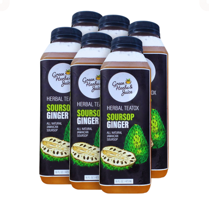 Herbal Soursop Ginger TeaTox ( 6 MEAL)