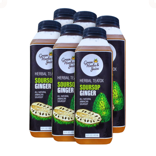 Herbal Soursop Ginger TeaTox ( 6 MEAL)