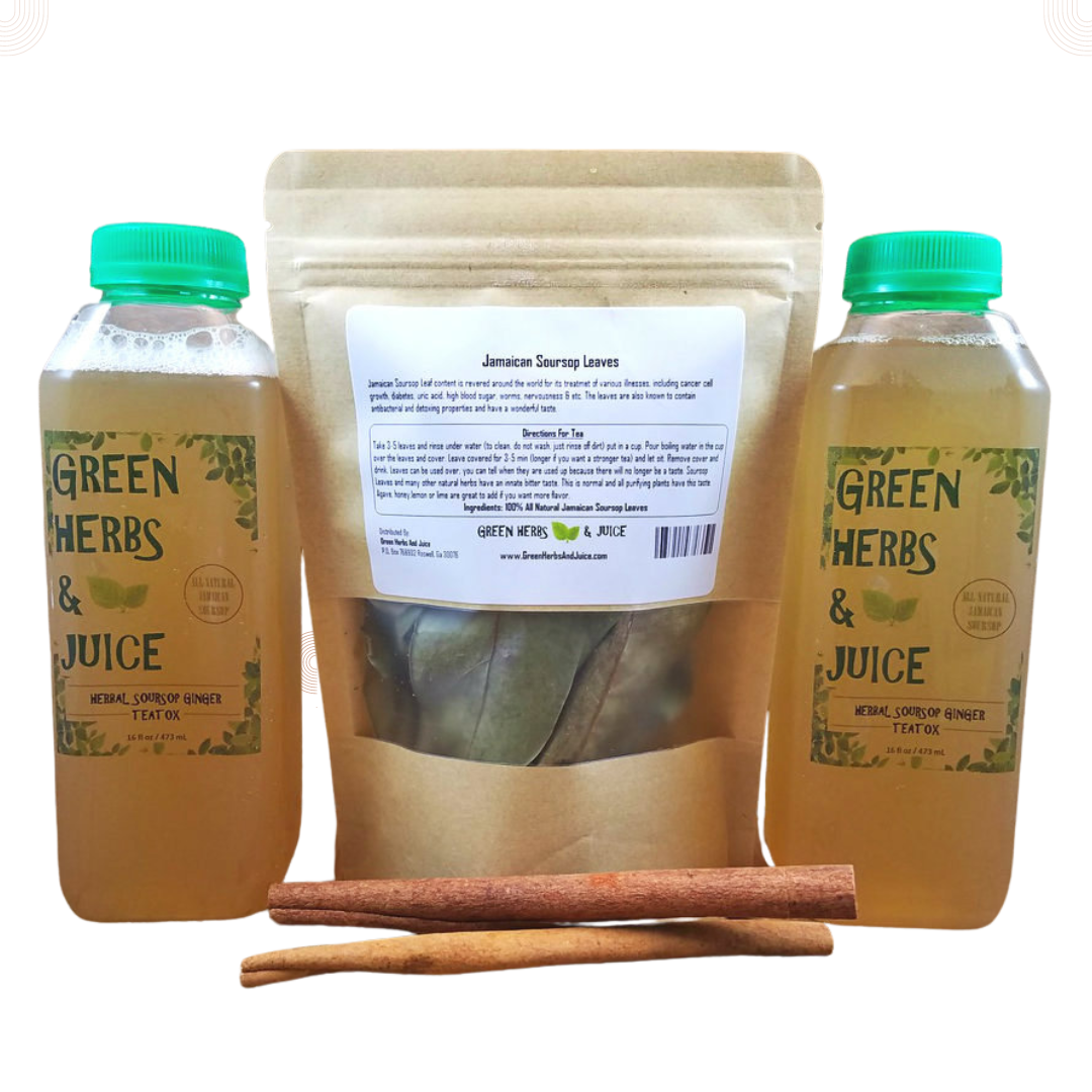 Herbal Soursop Ginger TeaTox Kit (2 )