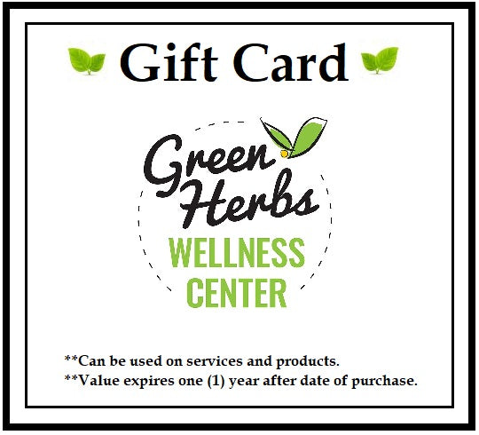 Green Herbs Wellness Center Gift Card